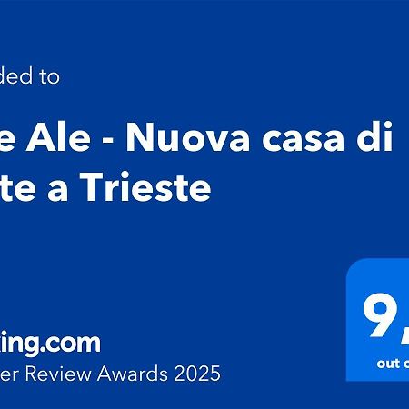 Due Ale - Nuova Casa Di Corte A Triest Zewnętrze zdjęcie